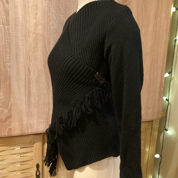 Silvia Novelli wool cardigan fits like S/M - Picture 2 of 4